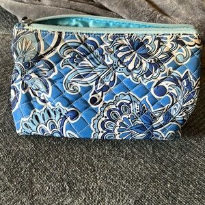 Mini storage bag. Blue in color